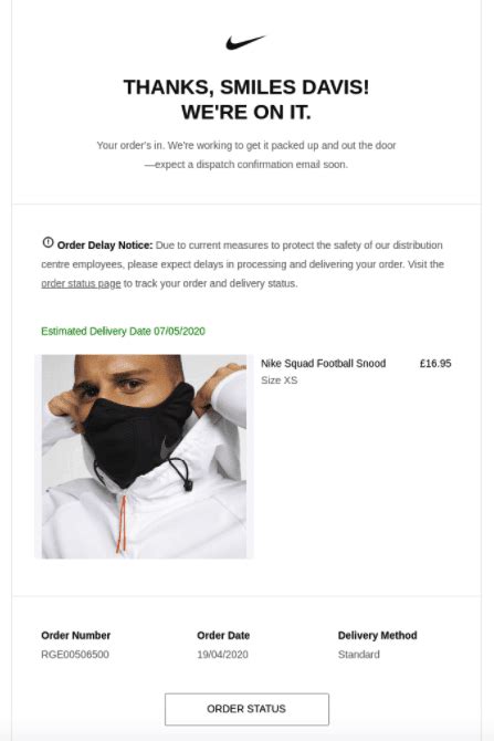 geen bevestigingsmail nike|[QUESTION] Does a confirmation email from Nike mean that my .